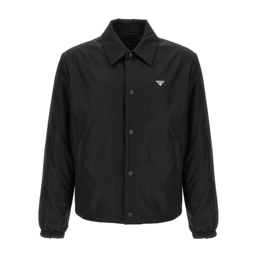 Prada Black Polyamide Shell Men's Jacket